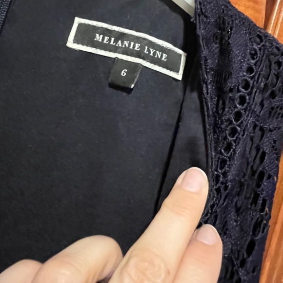 Purple lace dress size 6 - Picture 4 of 6